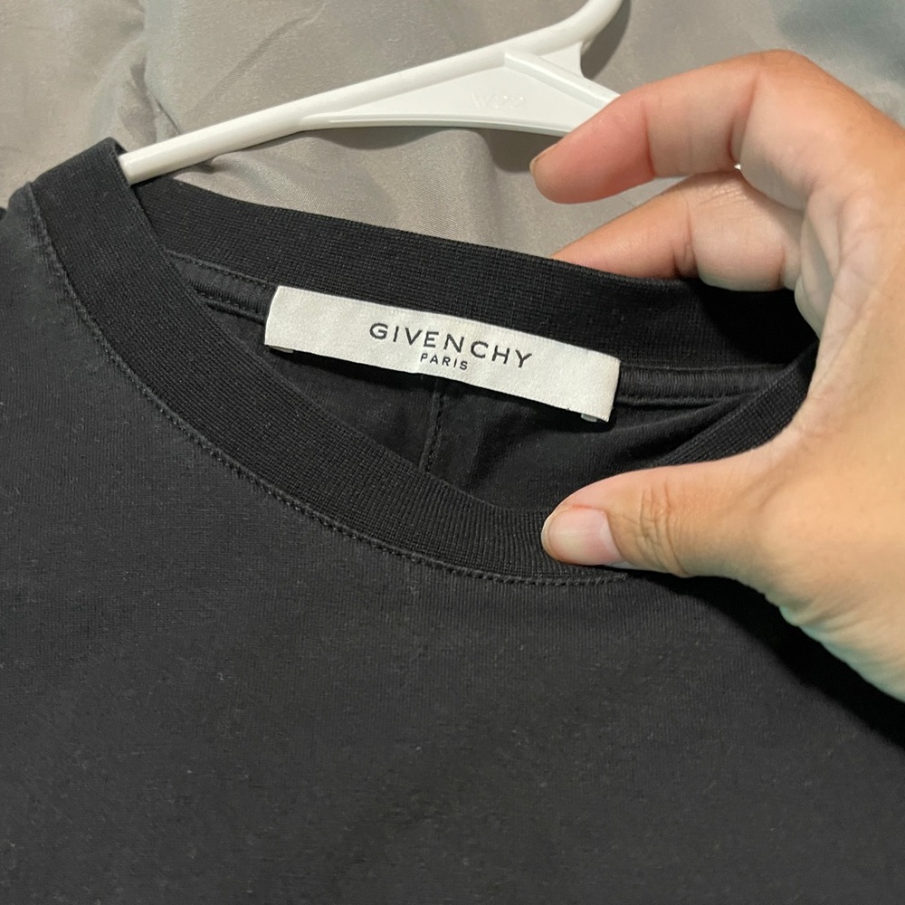 Givenchy Leather Patch Tee - image 3